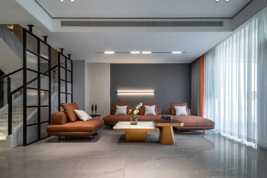 百万案例|280m²现代简约风,简单又不失质感,住的超舒心(图1) 百万案例|280m²现代简约风,简单又不失质感,住的超舒心(图1)