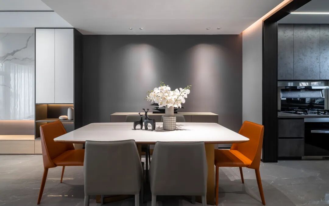 百万案例|280m²现代简约风,简单又不失质感,住的超舒心(图7) 百万案例|280m²现代简约风,简单又不失质感,住的超舒心(图7)